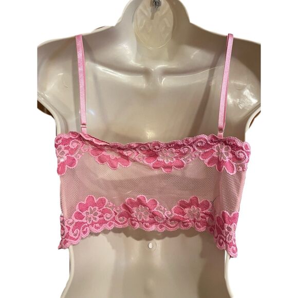 Native Intimates Lace Bralette Babydoll Coquette Romantic Fairy Sz M - Picture 2 of 9